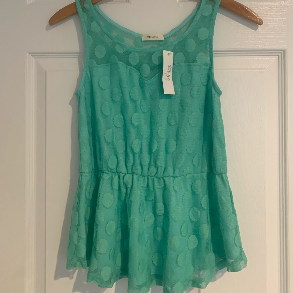 Cute peplum top